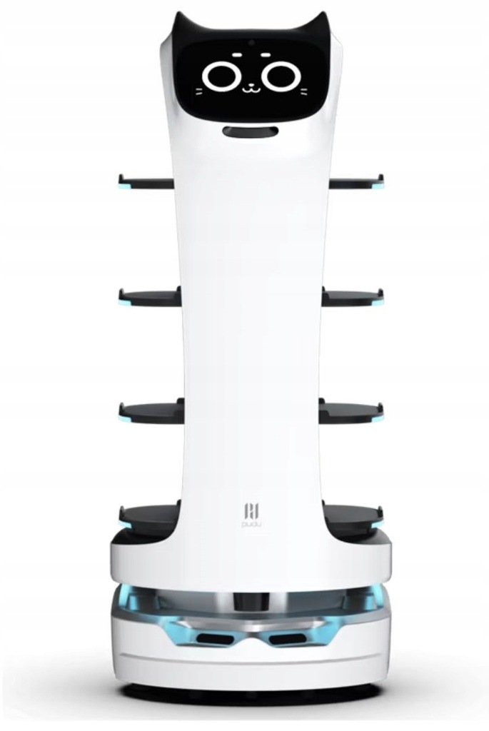 NOWY BellaBot Robot Kelner Bella Bot Robot Dostawczy Do Gastro PuduRobotics