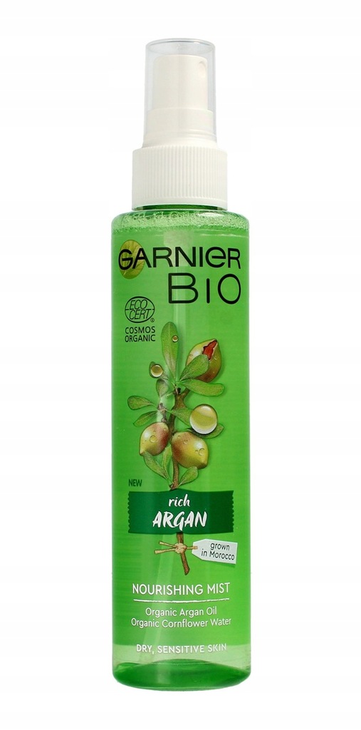 Garnier BIO Mgiełka do twarzy odżywcza Rich Argan