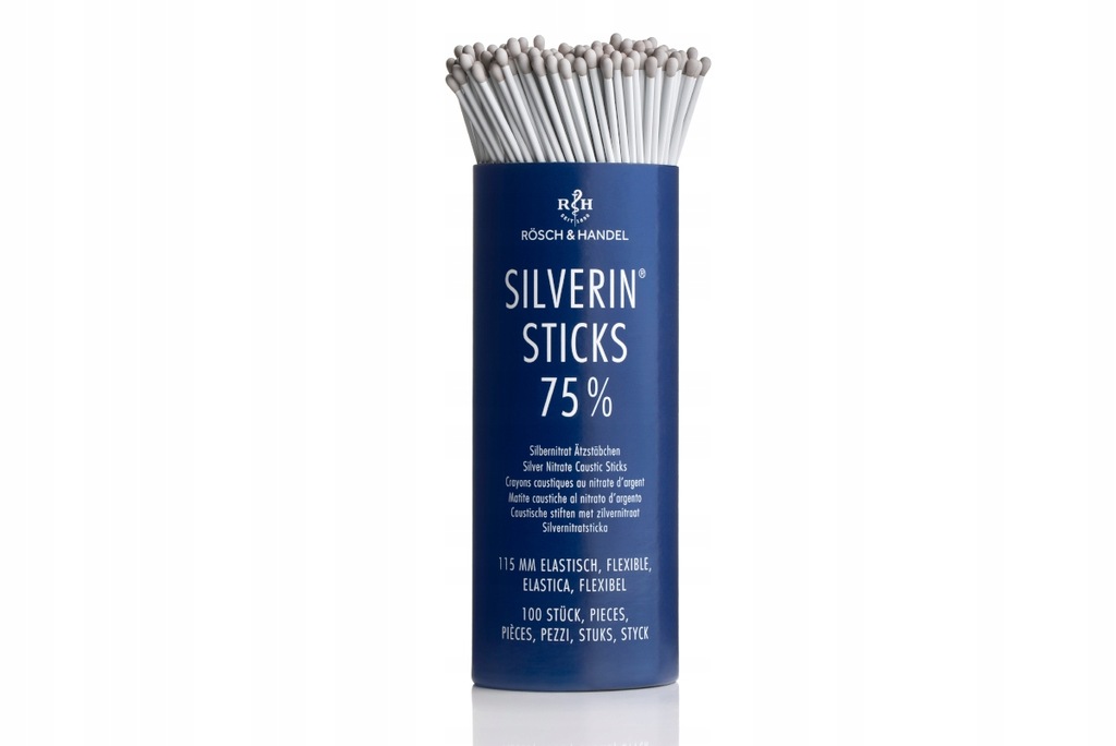 Patyczki Silverin Sticks 75% 100 sztuk