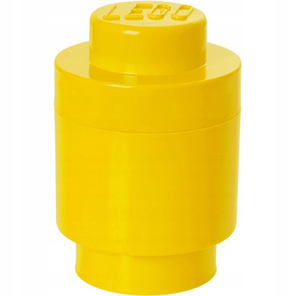 LEGO POJEMNIK OKRĄGŁY 1 ŻÓŁTY 40301732 (KLOCKI)