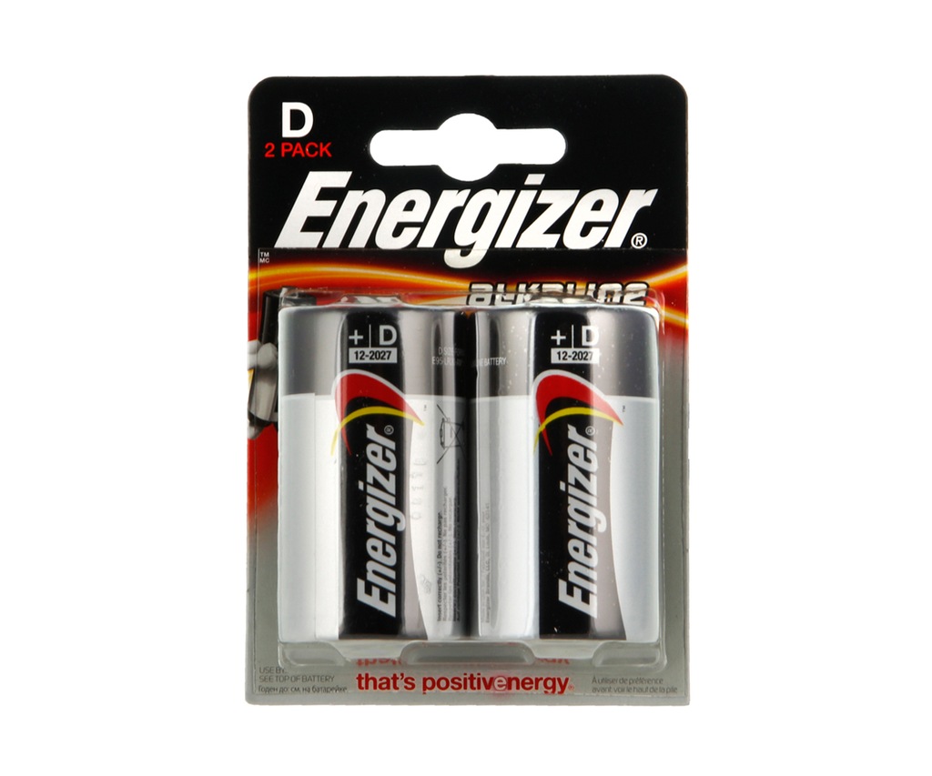 2 x Bateria alkaliczna ENERGIZER POWER R20 D 1,5V