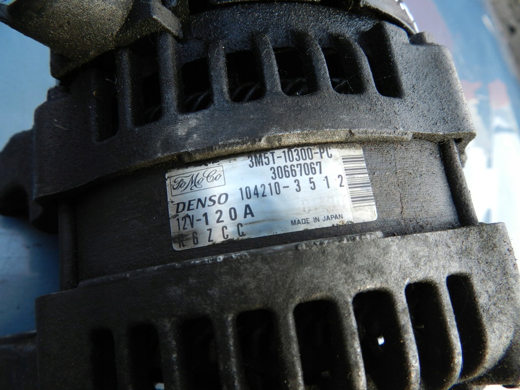 Alternator VOLVO V50 S40 II 2.0d 136KM 30667067 7559276247