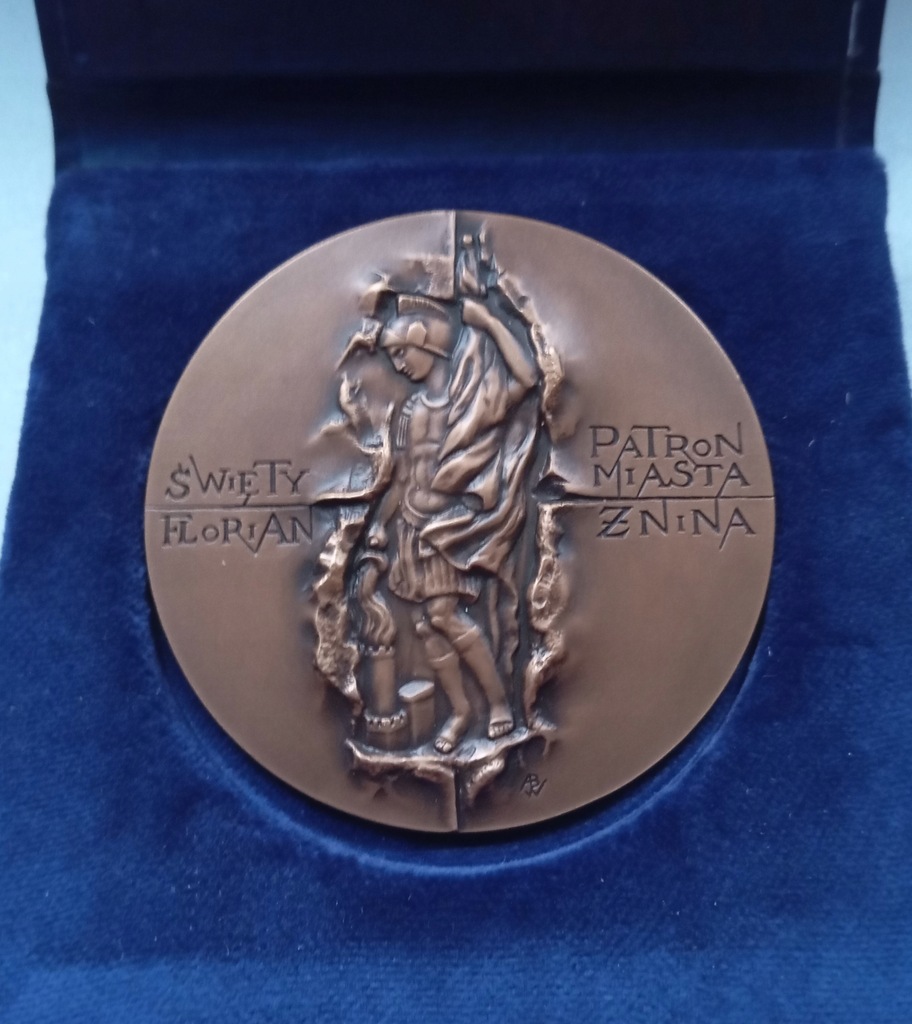 Medal Św.Florian Żnin Beata Wątróbska- Wdowiarska 2009 mennica nakł.300szt!