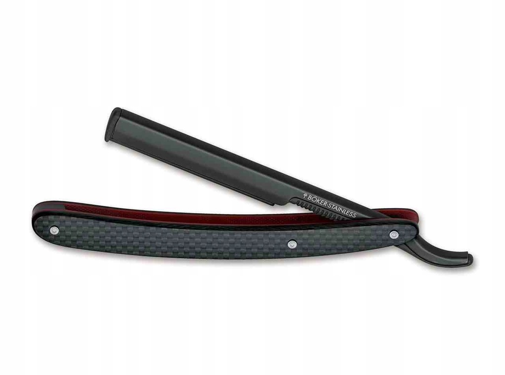 Brzytwa Boker Solingen Barbarette Black Red