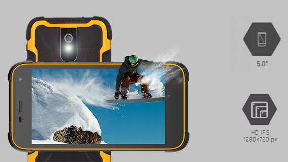 Купить HAMMER Active 2 черный - усиленный смартфон: отзывы, фото, характеристики в интерне-магазине Aredi.ru