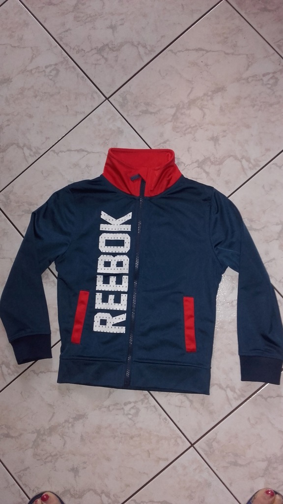 REEBOK CHŁOPIĘCA BLUZA SPORTOWA ROZ.116