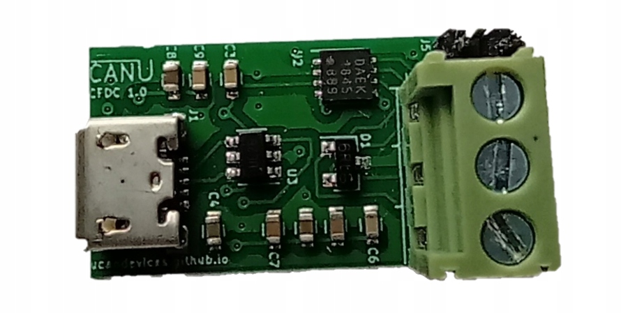 FDCAN USB converter - moduł konwertera USB - CAN FD