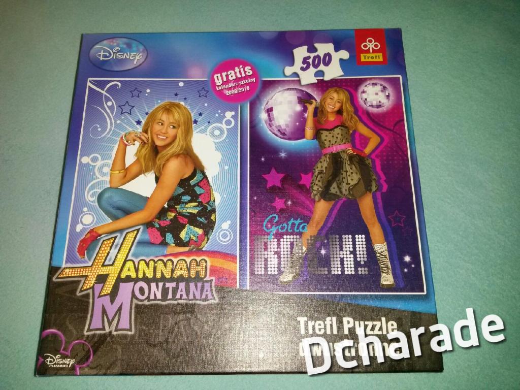 PUZZLE DWUSTRONNE HANNAH MONTANA 500SZT. TREFL