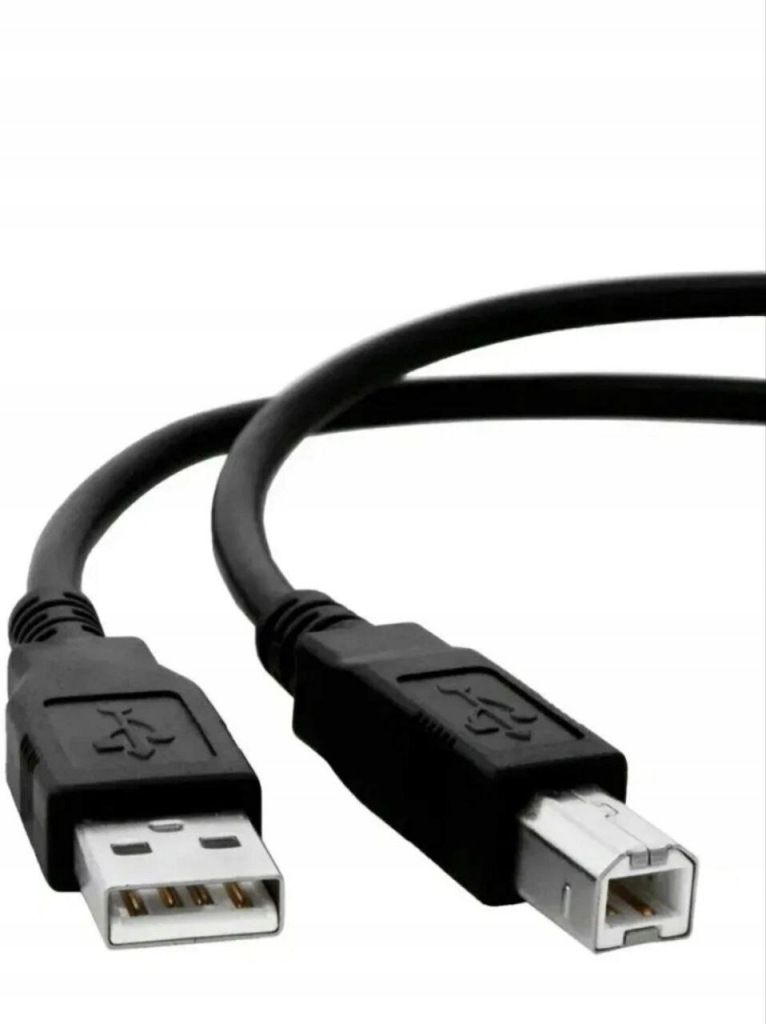 KABEL PRZEWÓD do DRUKARKI SKANERA USB 2.0 A do B 2m HP CANON EPSON