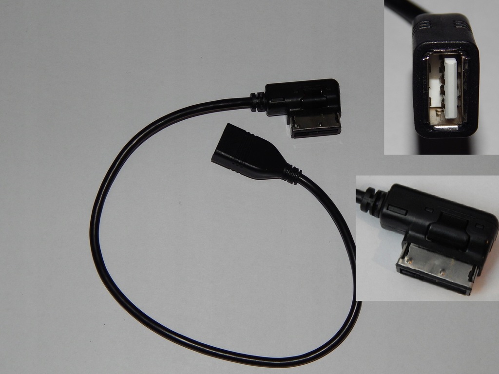 Przewód złącze przejściówka AUX USB do MERCEDES