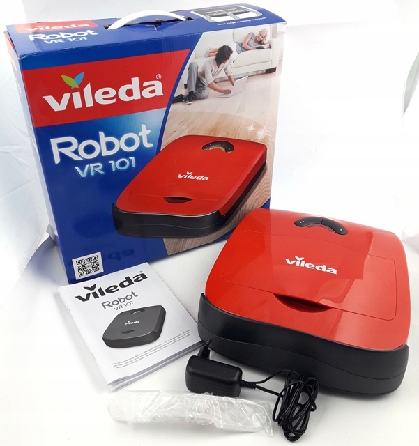 ROBOT ODKURZAJĄCY VILEDA VR 101 RV-1090 JAK NOWY!