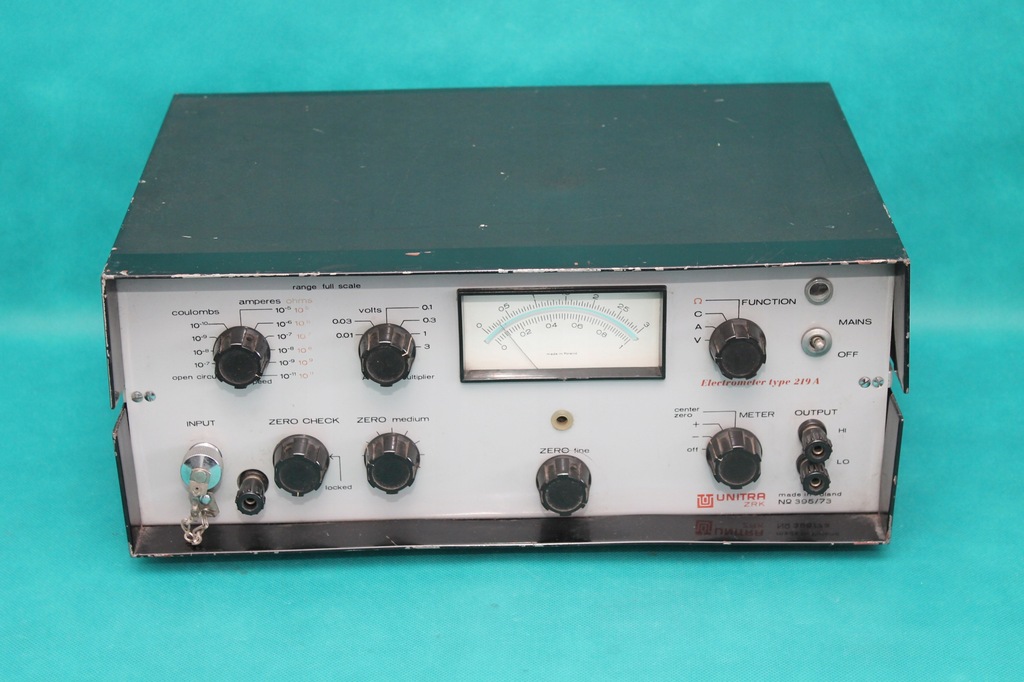 Unitra ZRK Electrometer 219 A