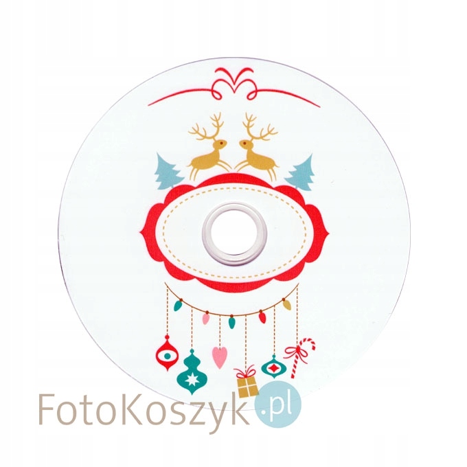 Płyta DVD TS świąteczna renifery (DVD-R 4,7GB 16x)
