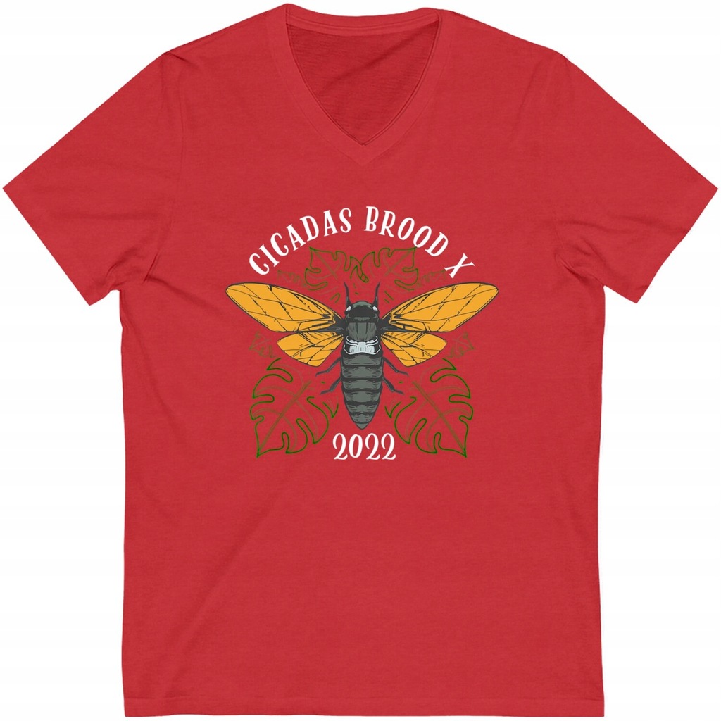 Cicada Brood X 2022 V-neck V-neck T-shirt