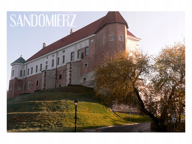 SANDOMIERZ Zamek Królewski Magnes na lodówkę 9606536147