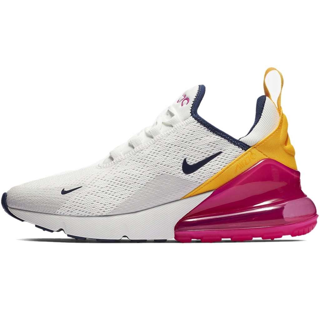 nike white pink orange