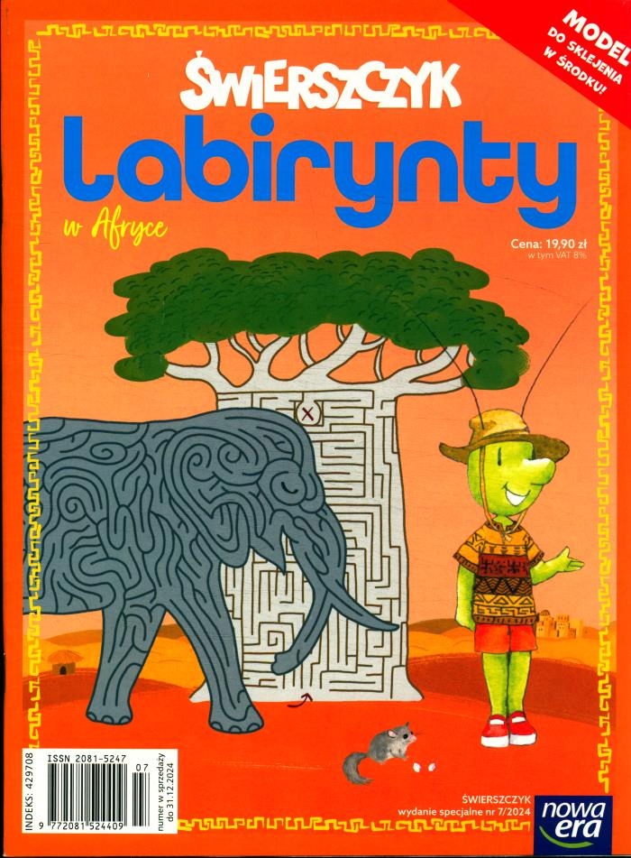 ŚWIERSZCZYK WS 7 / 2024 LABIRYNTY W AFRYCE