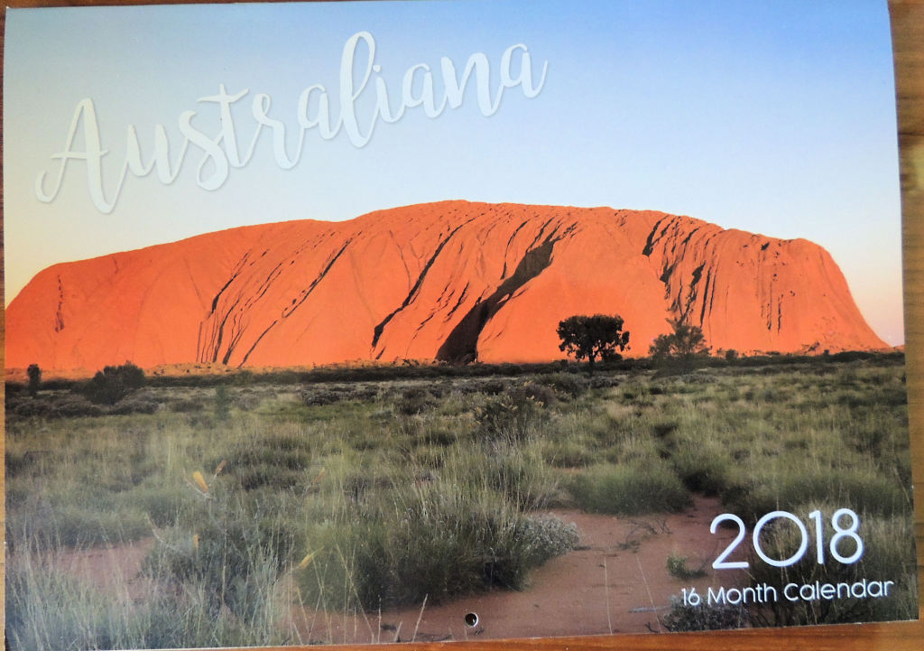 Australia - kalendarz ścienny na 2018- Australiana
