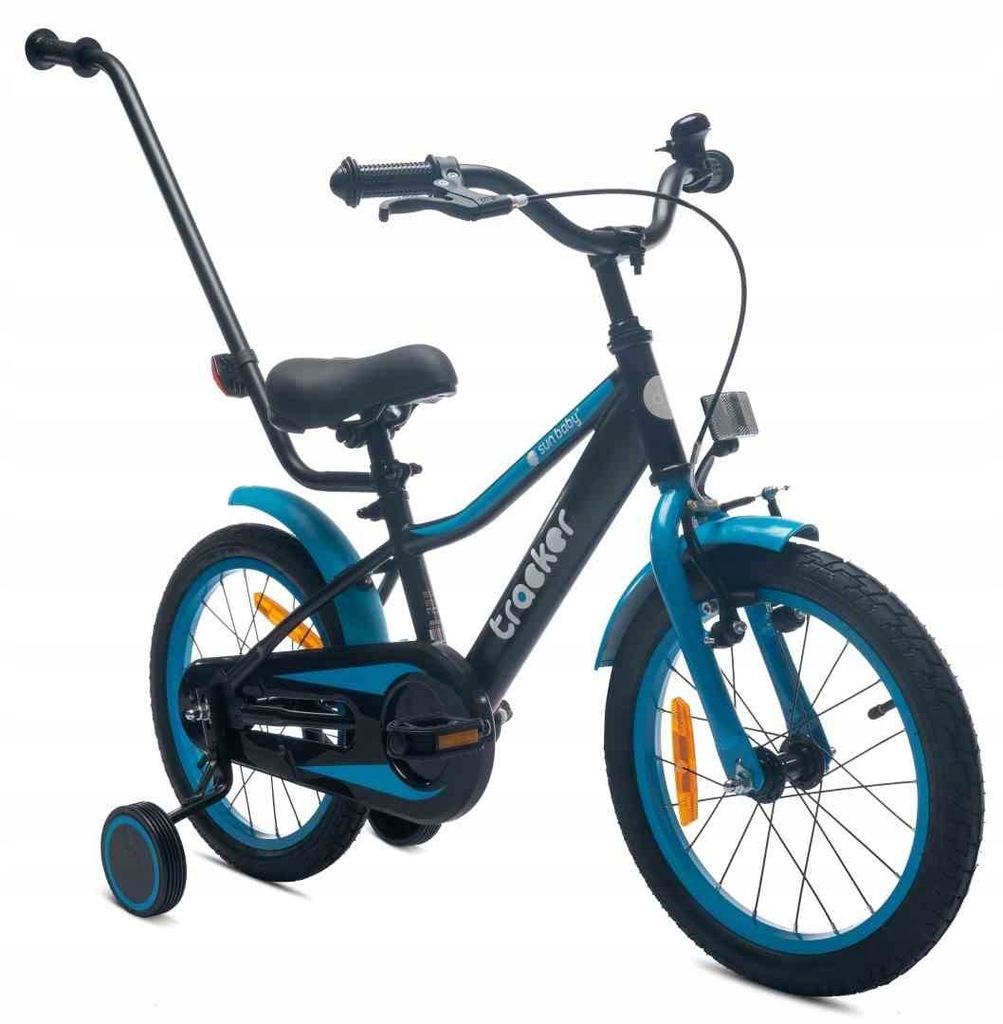 Rowerek dla chłopca 16 cali Tracker bike z pchacze