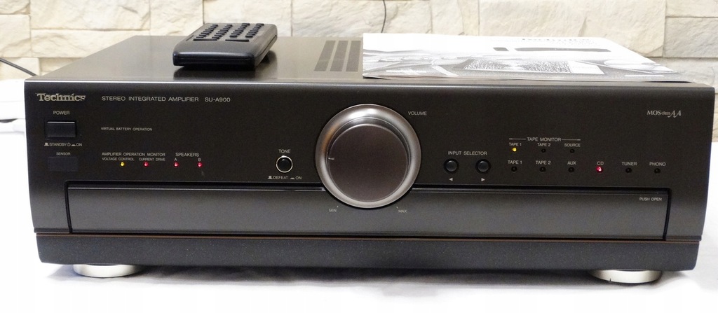 NIEMAL IDEALNY WZMACNIACZ TECHNICS SU-A900+PILOT
