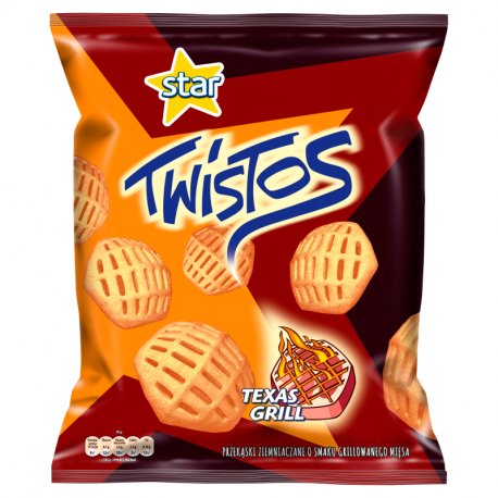 Twistos Texas Grill Przekąski ziemniaczane 110 g