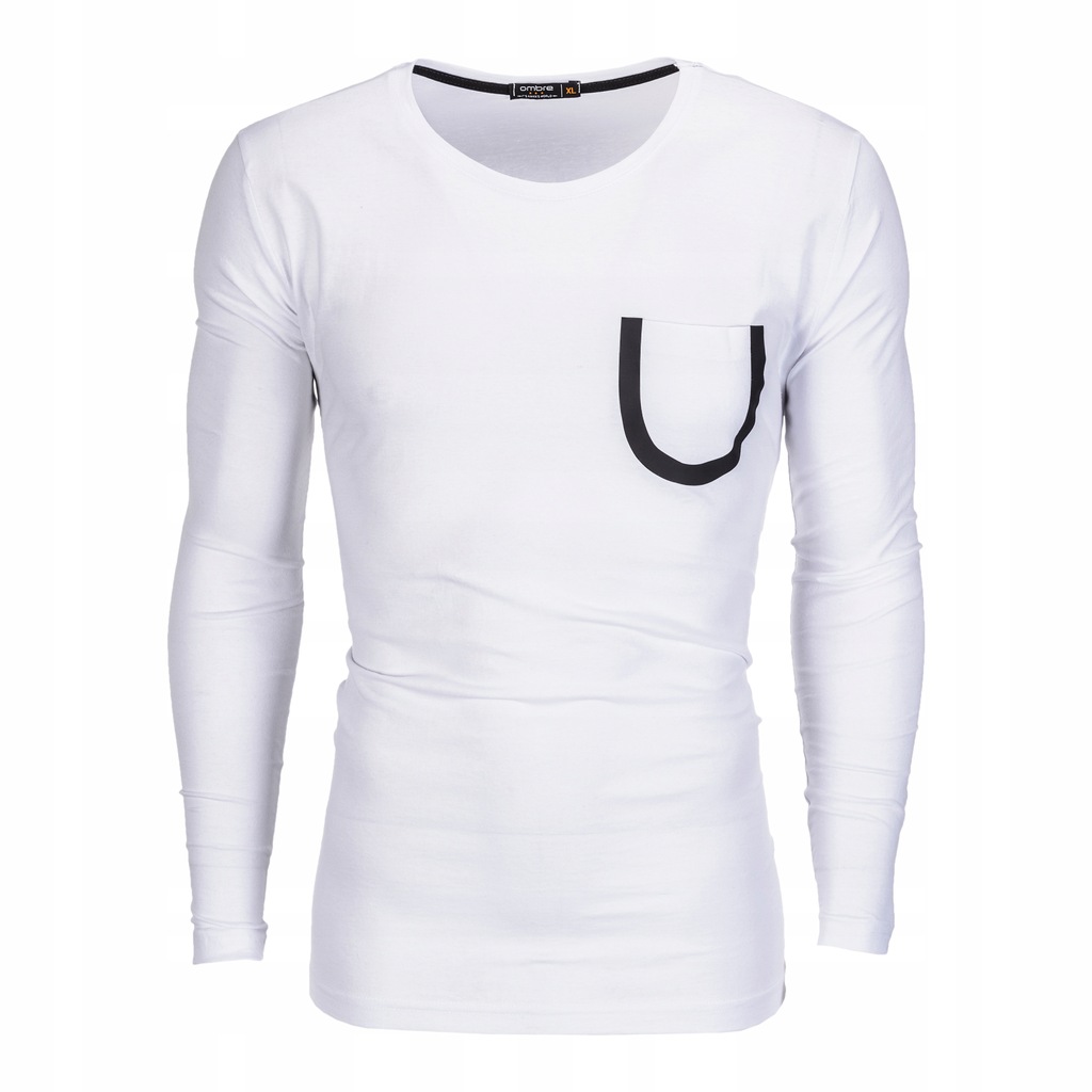 Koszulka sportowa bluzka bawełniana L66 biała L