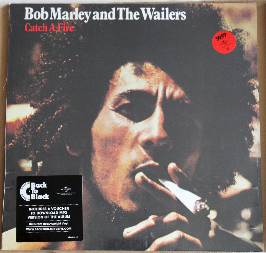 BOB MARLEY - Catch A Fire - LP (180G Vinyl) - NOWY