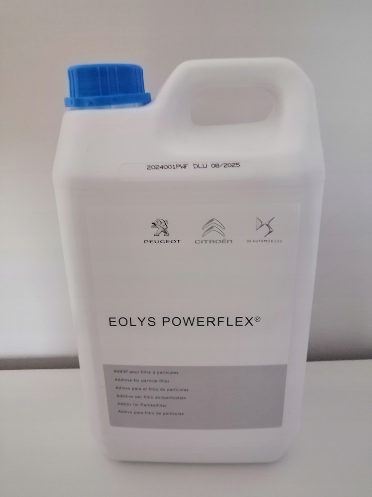 NOWY PŁYN EOLYS POWERFLEX DO FAP DPF 3L