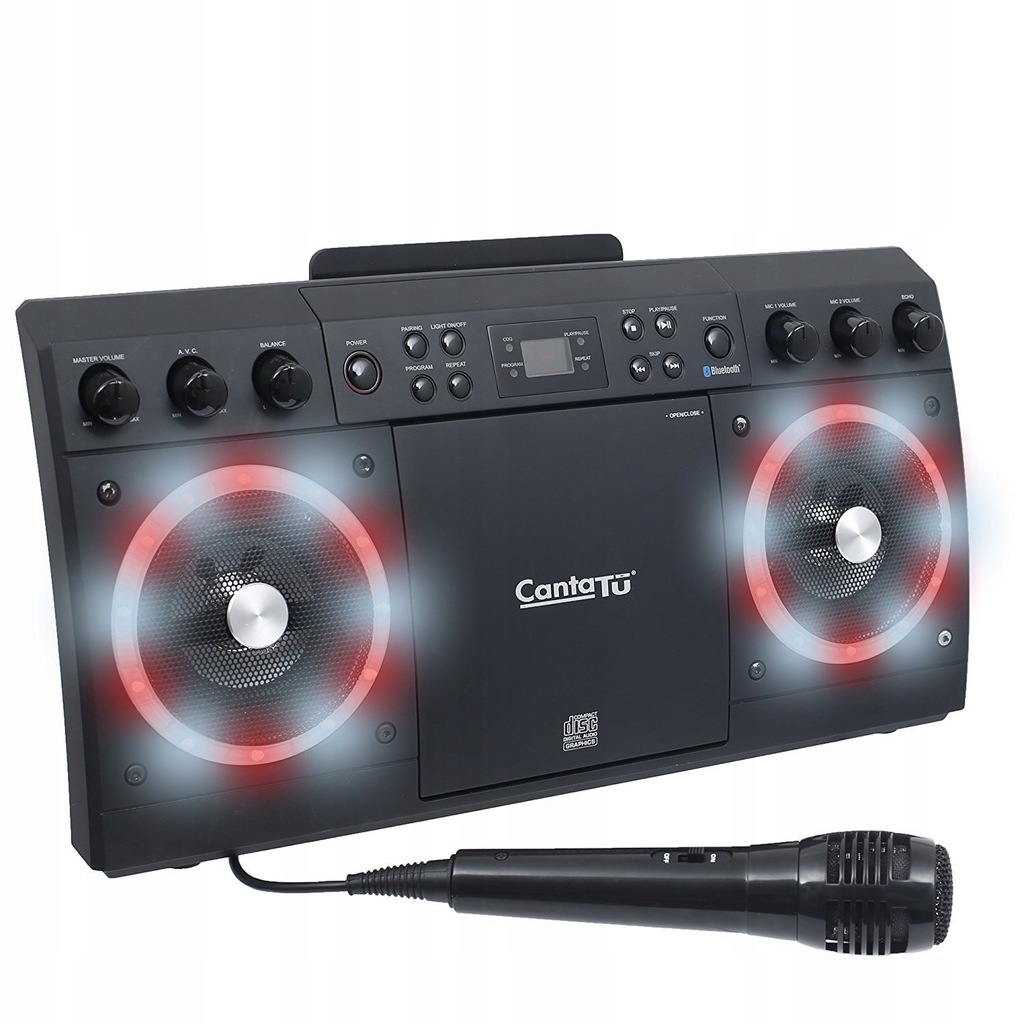 Zestaw do karaoke Giochi Preziosi Canta Tu czarny 12372406624