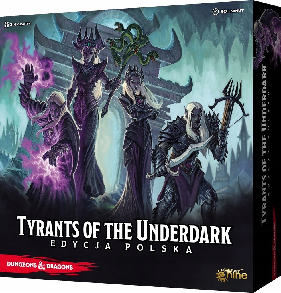 Gra Dungeons Dragons: Tyrants of the Underdark (edycja polska)