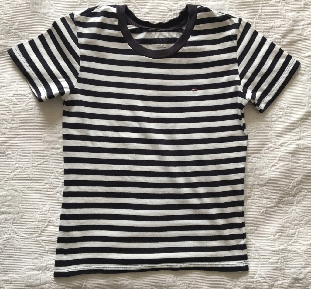 Tommy Hilfiger T-Shirt paski r.116/122