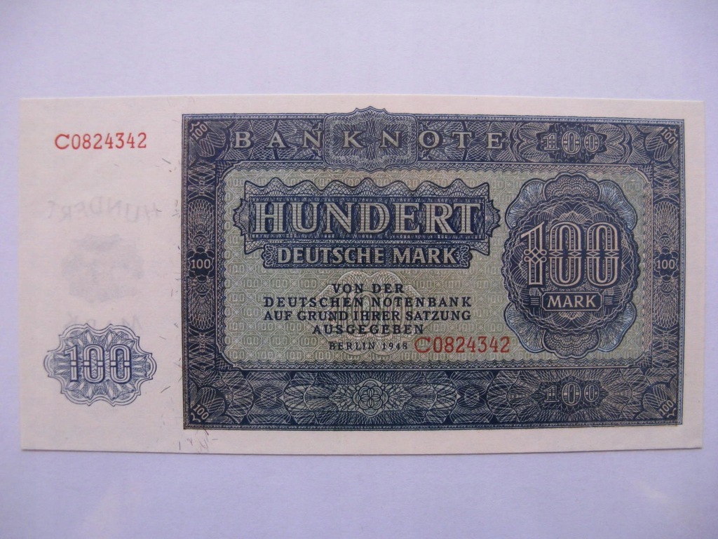 Купить Германия ГДР - 0,5-100 марок - 1948 г. - P8-15 - St.1: отзывы, фото, характеристики в интерне-магазине Aredi.ru