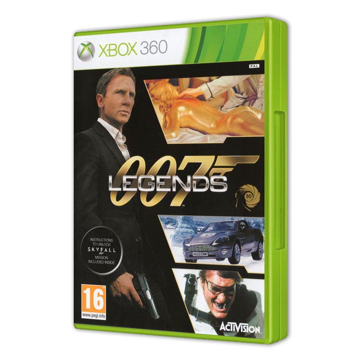 007 LEGENDS NOWA FOLIA XBOX360