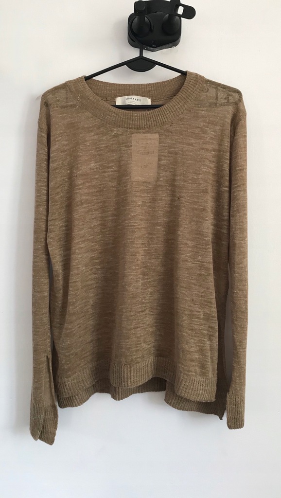 Zara Sweter z dziurami 38 M