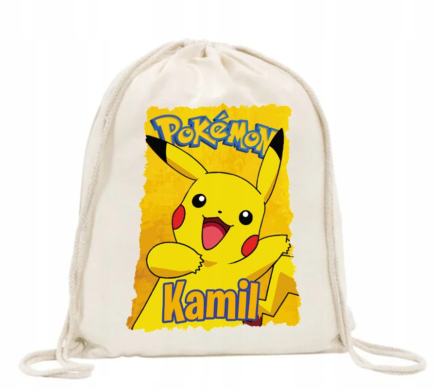 WOREK NA BUTY PLECAK POKEMON PIKACHU