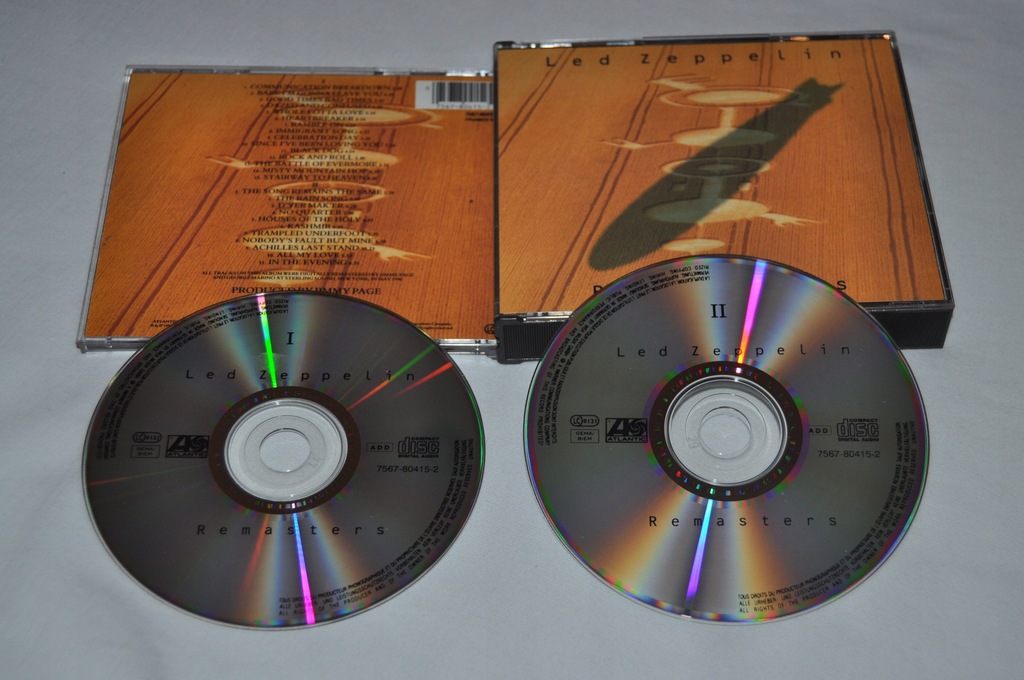 LED ZEPPELIN - REMASTERS THE BEST FATBOX 1990 2 CD