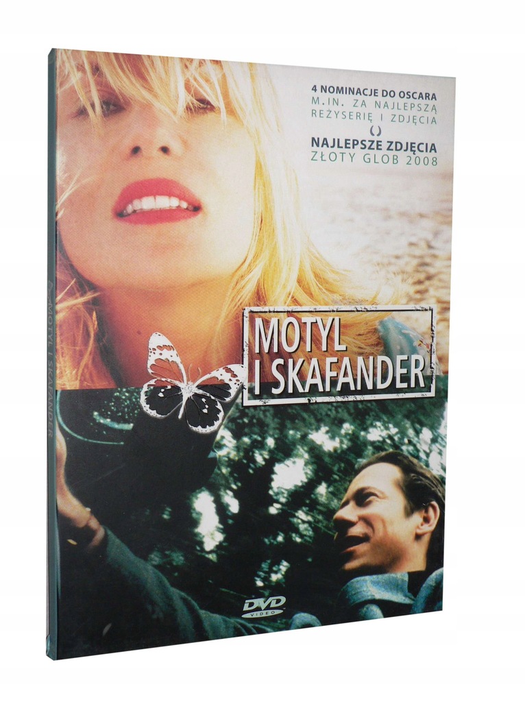 DVD - MOTYL I SKAFANDER (2007) - M.Sydow lektor