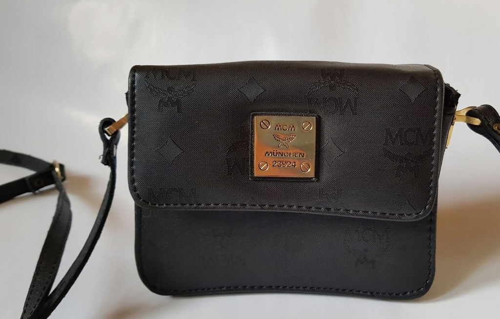 MCM MUNCHEN listonoszka skora orygina numer seryj 7706527685 oficjalne archiwum Allegro