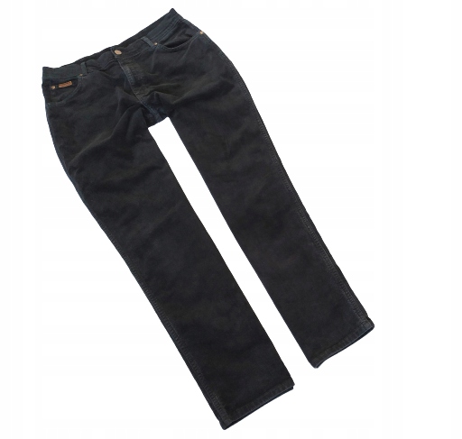 WRANGLER TEXAS STRETCH Spodnie Sztruksowe W35 L32