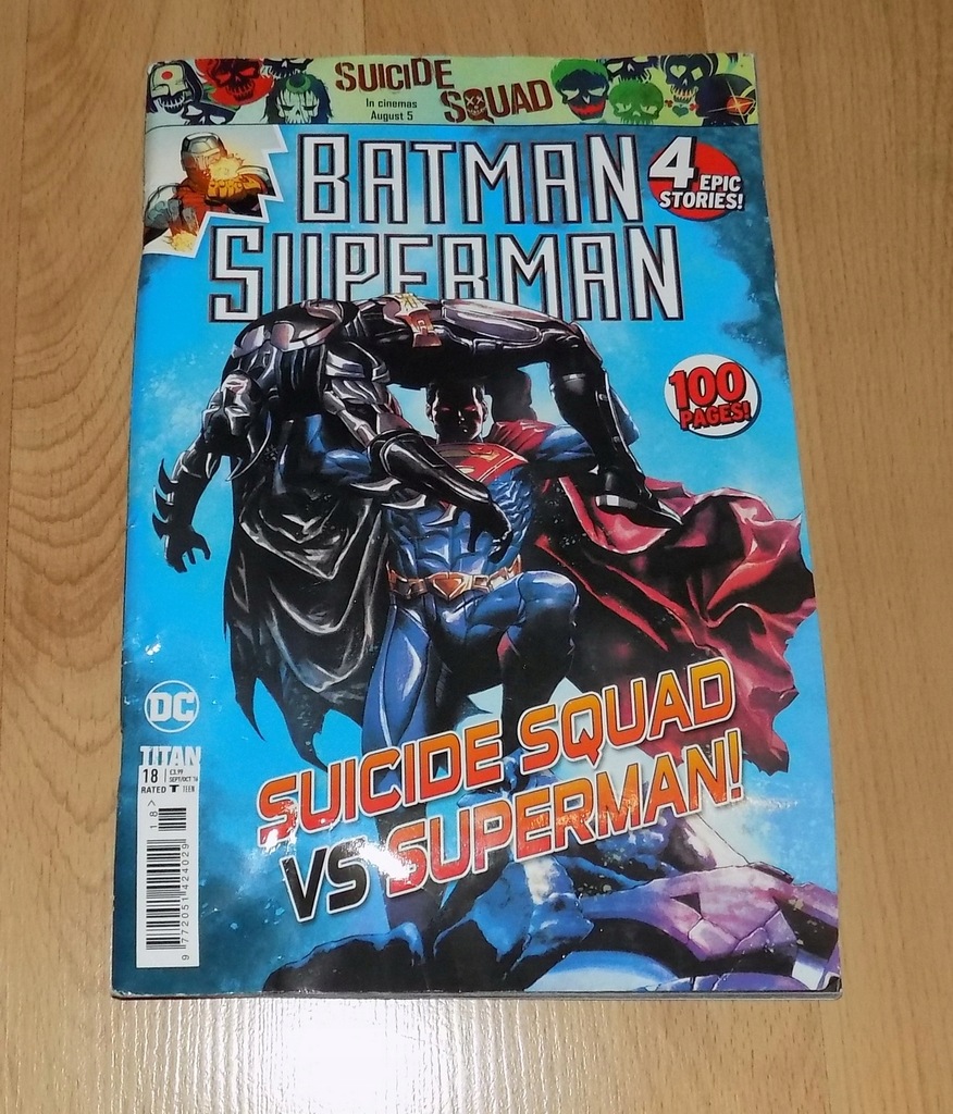 DC Batman Superman Suicide Squad 18/2016