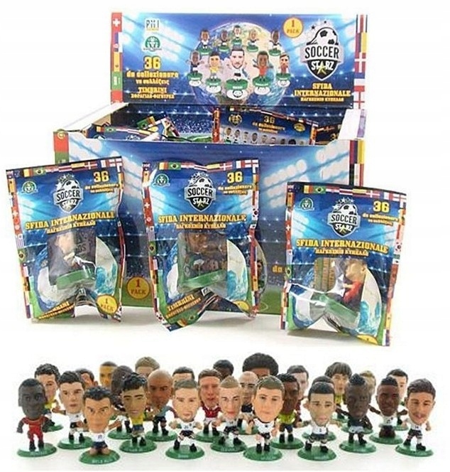 SOCCERSTARZ MINI FIGURKA PIŁKARZ STEMPEL 11691691924 oficjalne