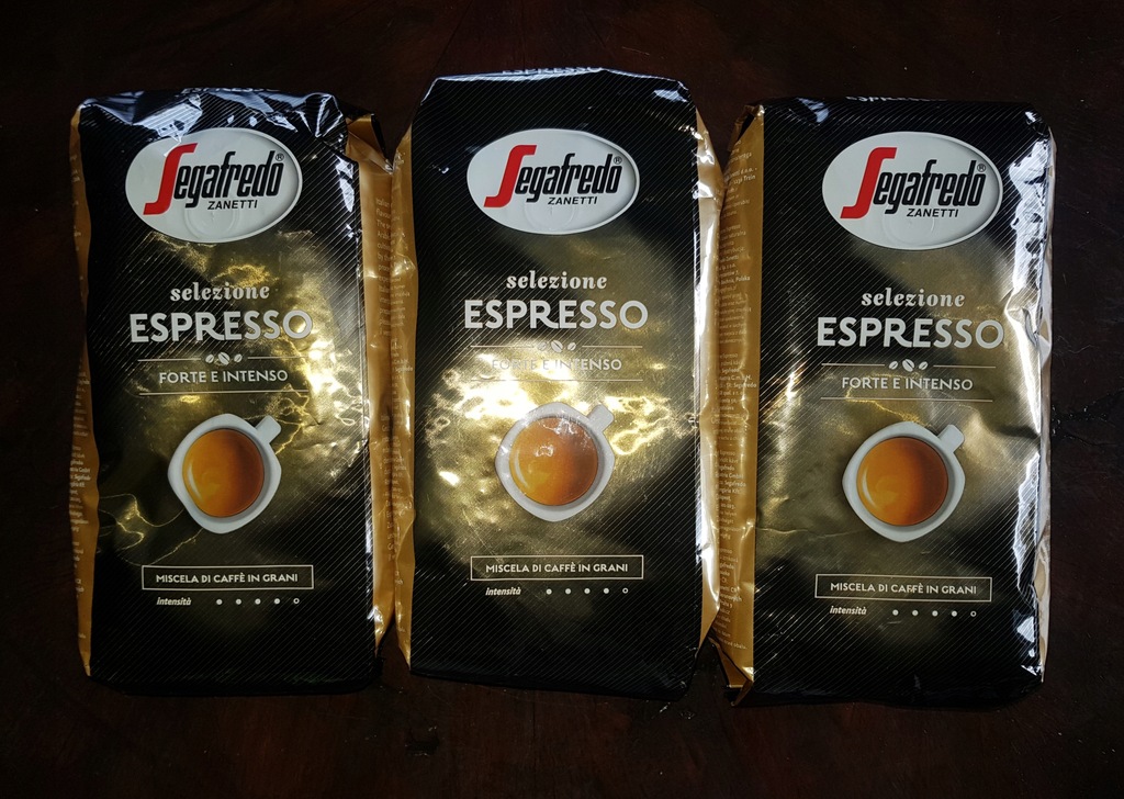 Segafredo Espresso Forte e intenso 3kg kawa ziarni