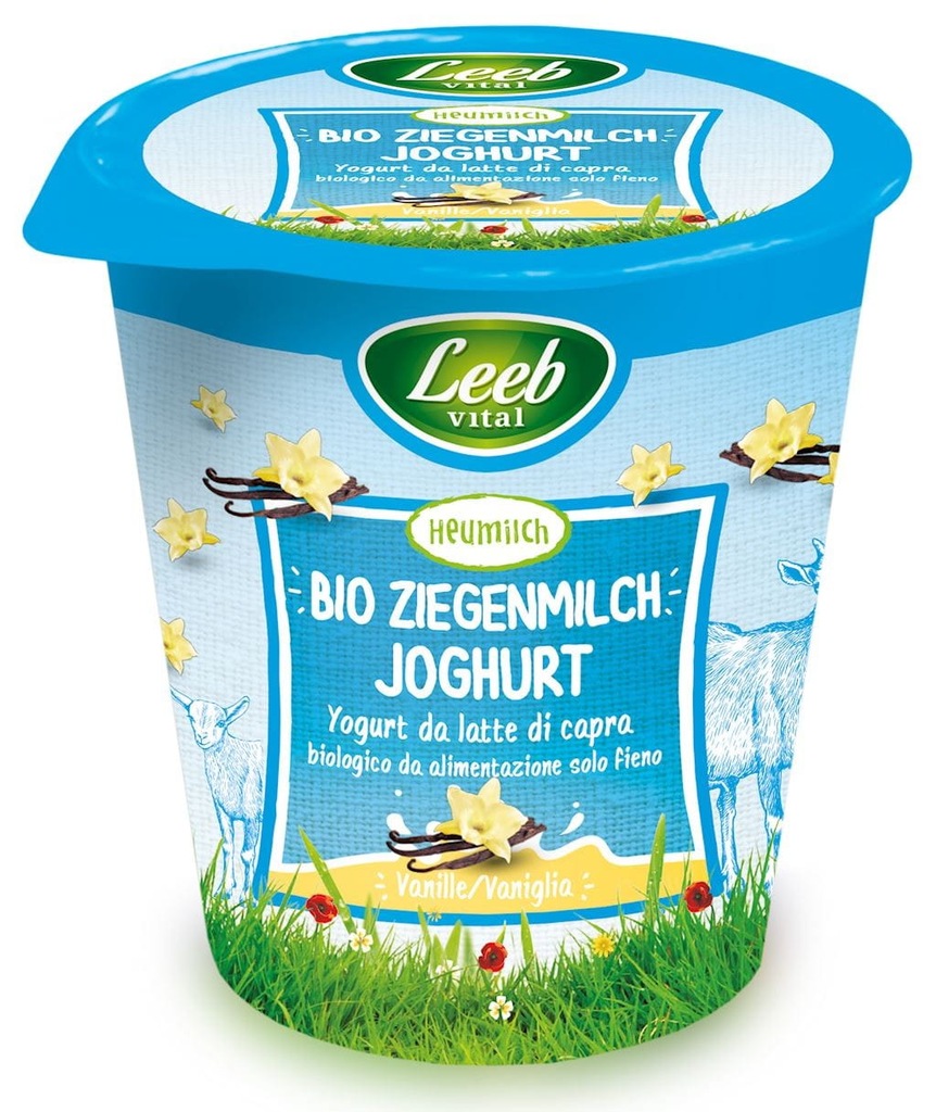 KOZI JOGURT WANILIOWY BIO 125 g - LEEB VITAL