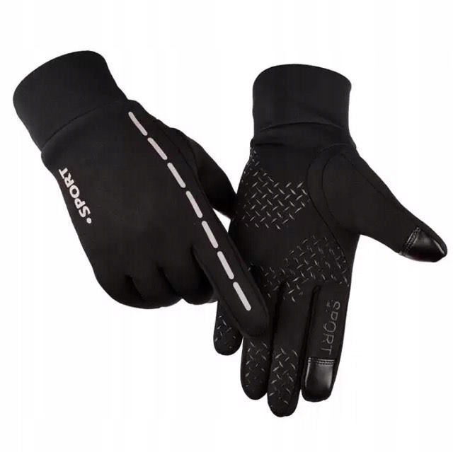 X5183 wodoodporne rękawiczki czarne