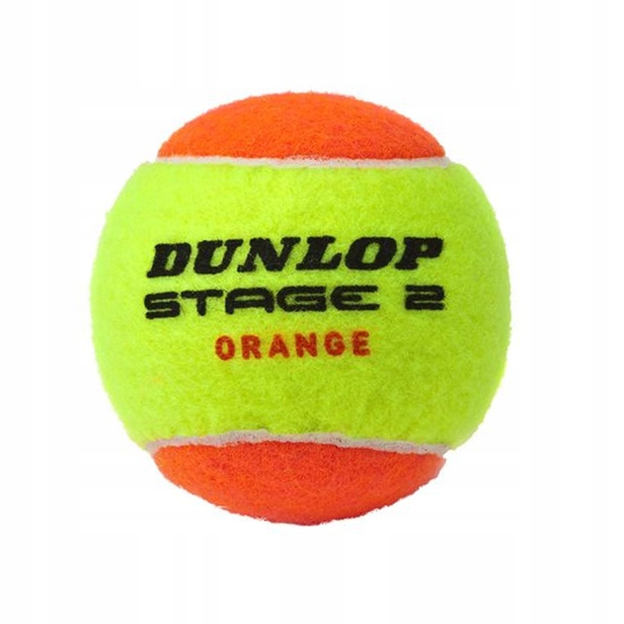 TENISOWA DUNLOP STAGE 2 ORANGE Piłka