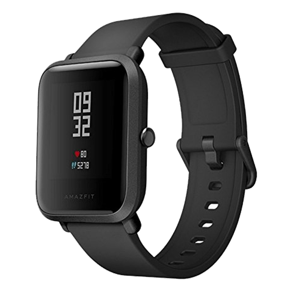 huami amazfit bip cinnabar red smartwatch