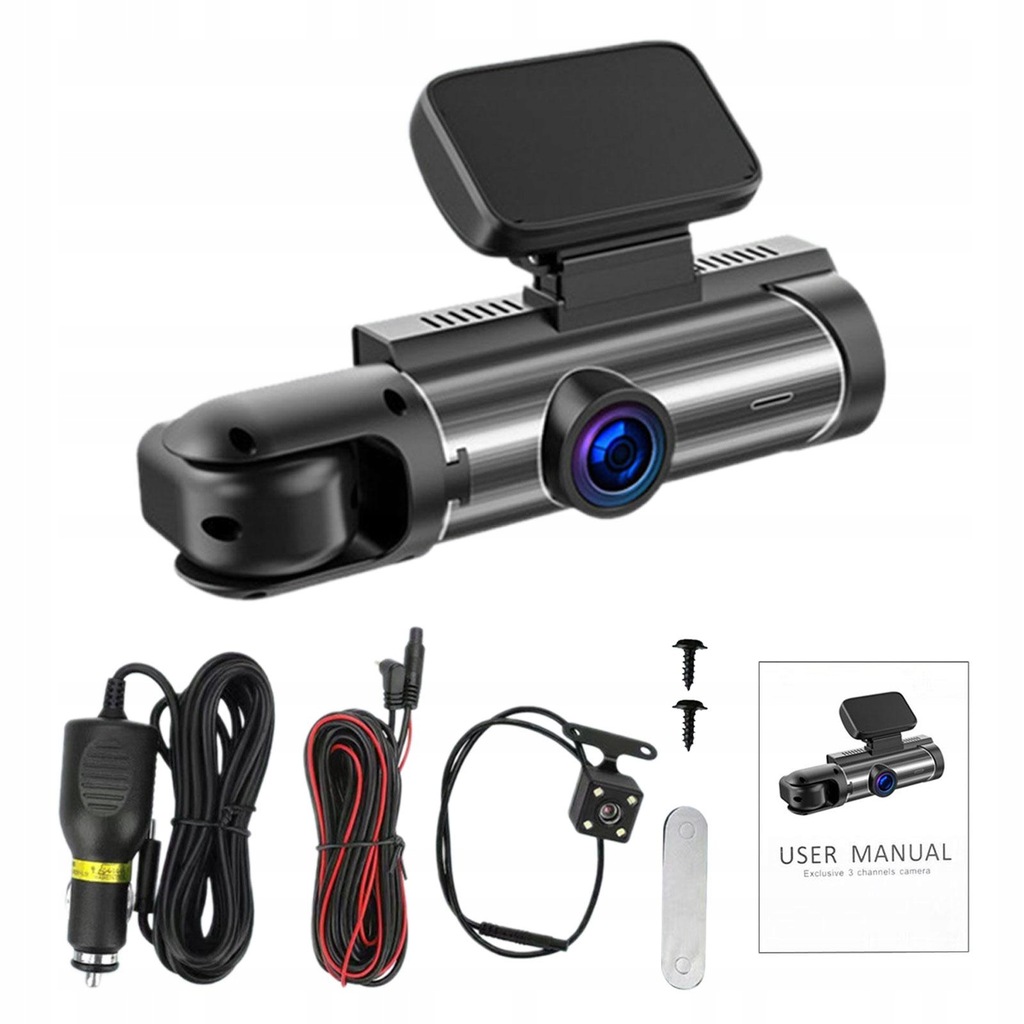 Generic Dashboard cam Support 32GB Max Dual Cameras Motion Front and Rear