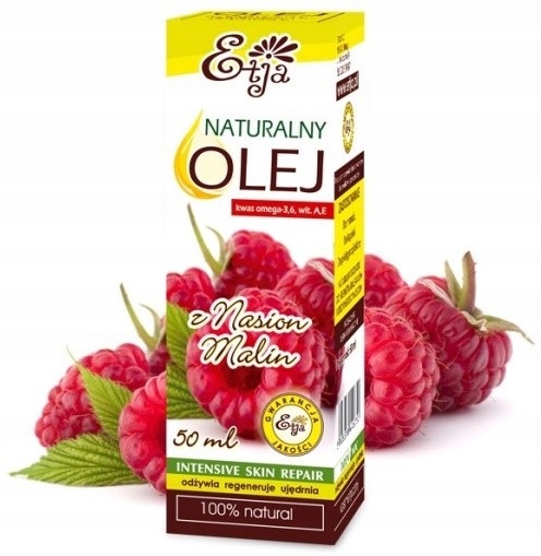 Etja Olej z nasion malin 50ml do skóry suchej