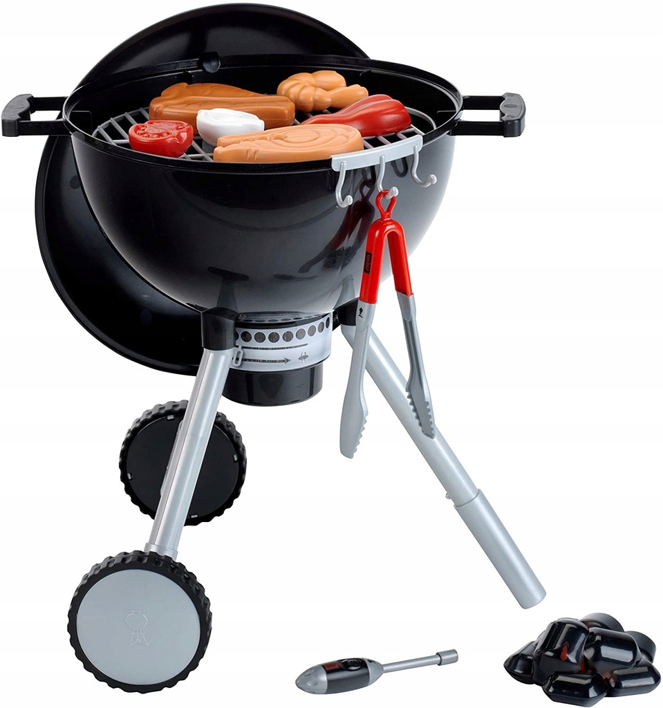 Weber Klein Grill na kółkach światło dźwięk + akc