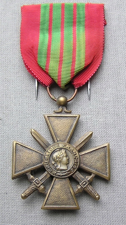 Francja Krzyż Wojenny 1939-1945 rzadka odmiana